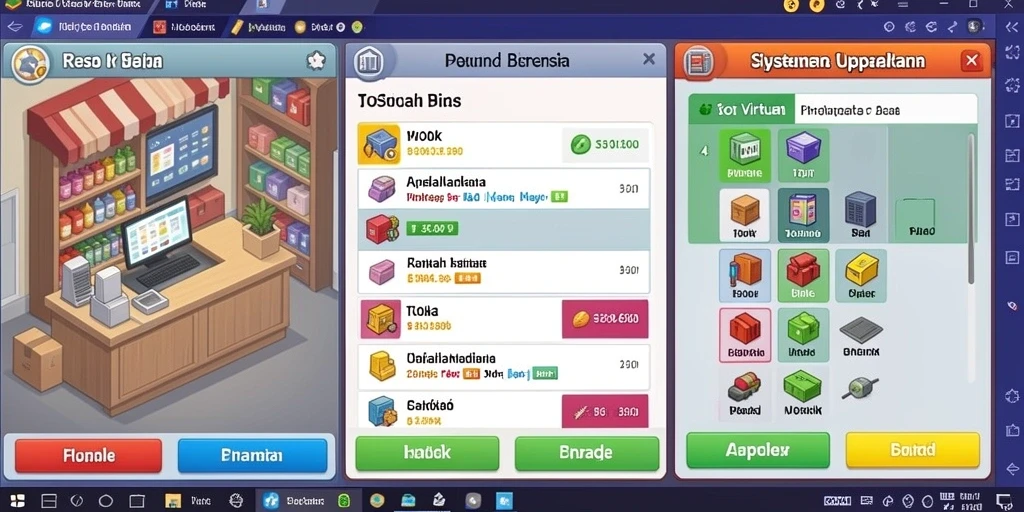 Menu bantuan dengan informasi lengkap dan mudah diakses.