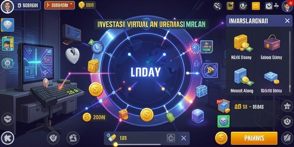 Screenshot gameplay yang menggambarkan serunya bermain.