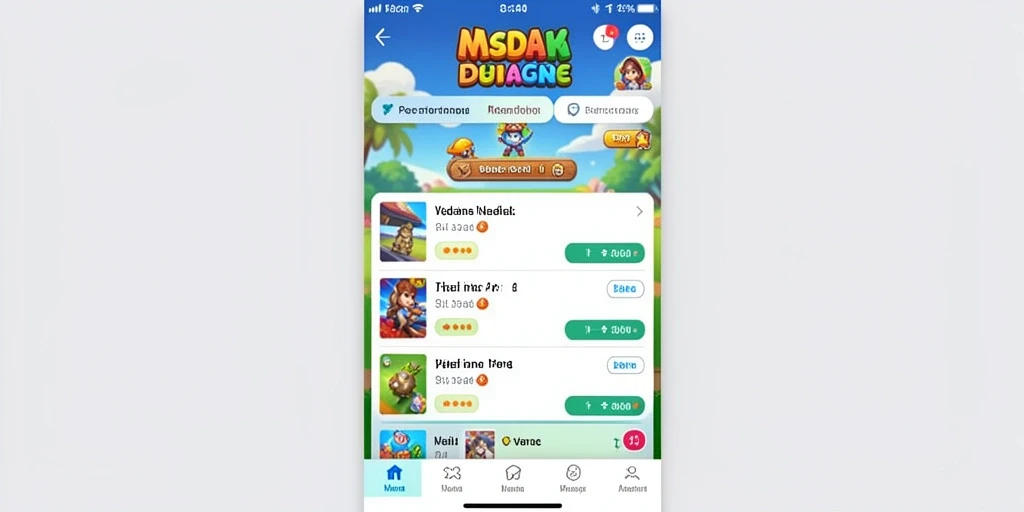 Tangkapan layar menunjukkan menu upgrade karakter yang menarik.