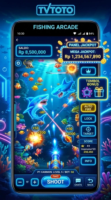 tvtoto — layar beranda